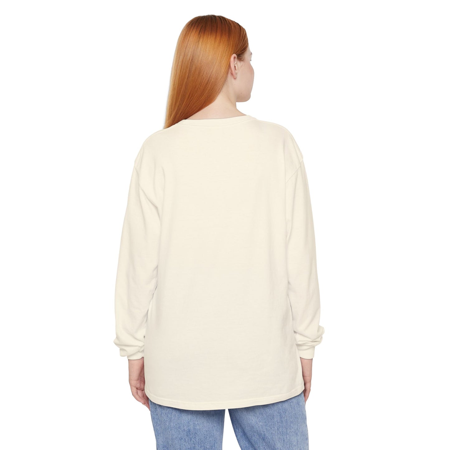 Hippie Ghosts Halloween Long Sleeve T-Shirt, Spooky Casual Wear, Fall Fashion, Halloween Party Tee, Gift for Ghost Lovers