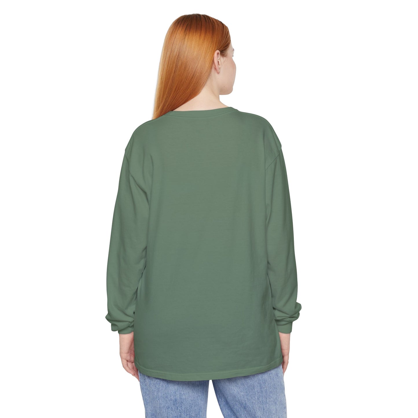 Hippie Ghosts Halloween Long Sleeve T-Shirt, Spooky Casual Wear, Fall Fashion, Halloween Party Tee, Gift for Ghost Lovers