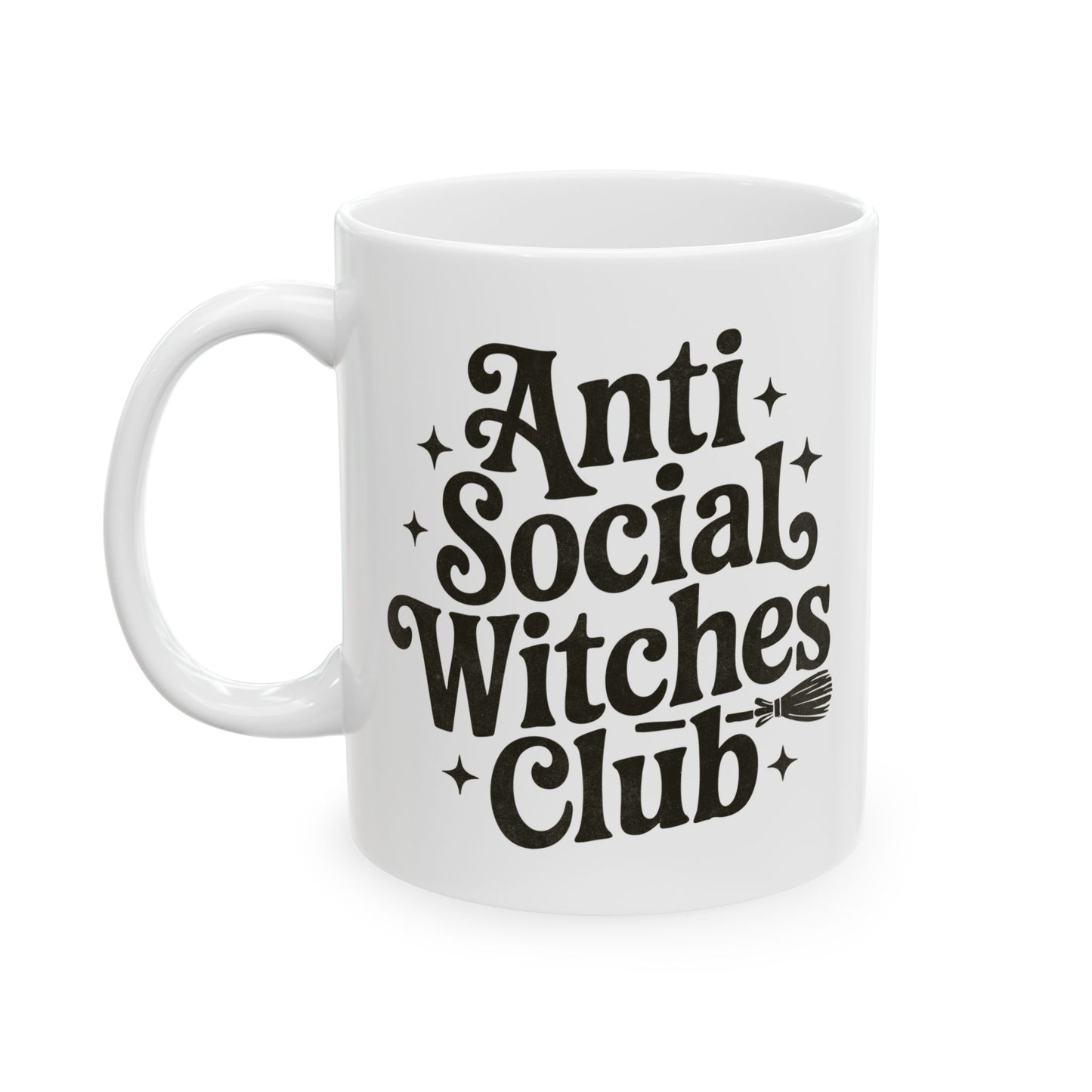 Right Handed Magical Coffee Mug, Witchy Vibes, Gift for Tea Lovers, Halloween Decor, Office Cup, 11oz / 15oz