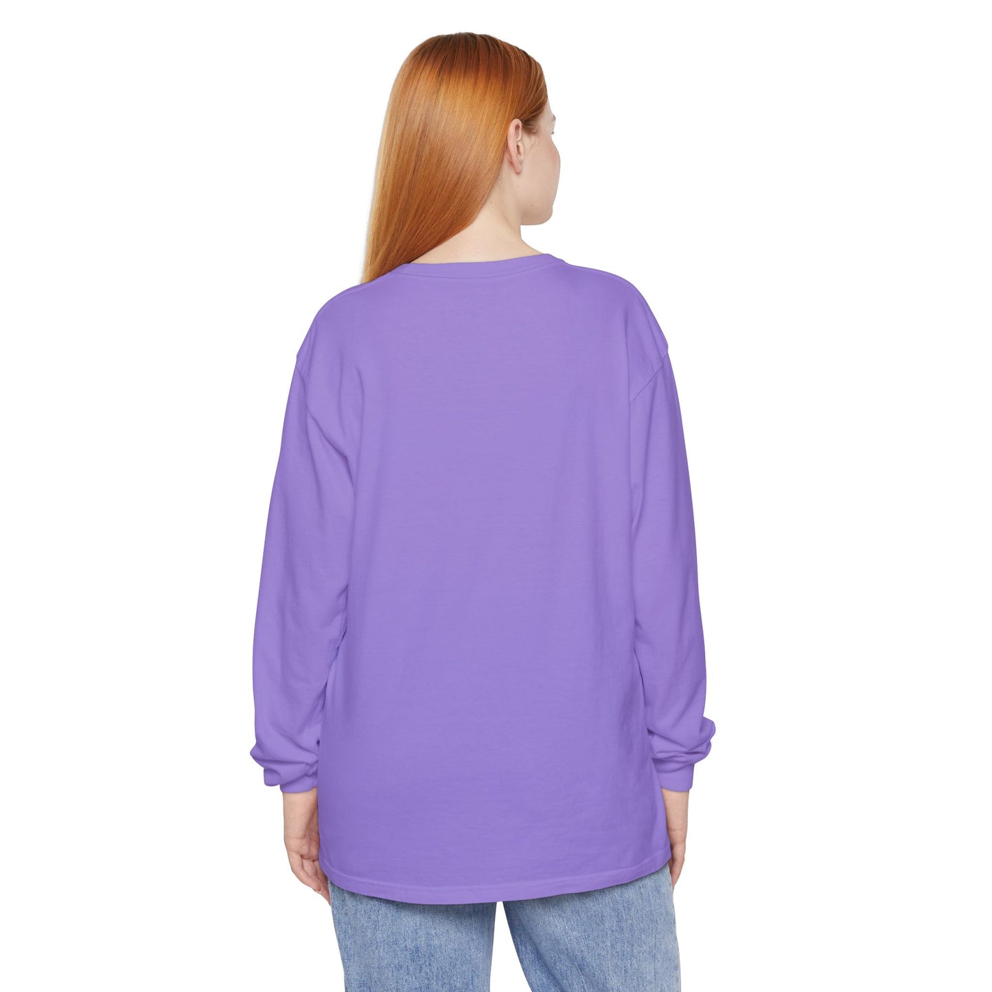 Hippie Ghosts Halloween Long Sleeve T-Shirt, Spooky Casual Wear, Fall Fashion, Halloween Party Tee, Gift for Ghost Lovers