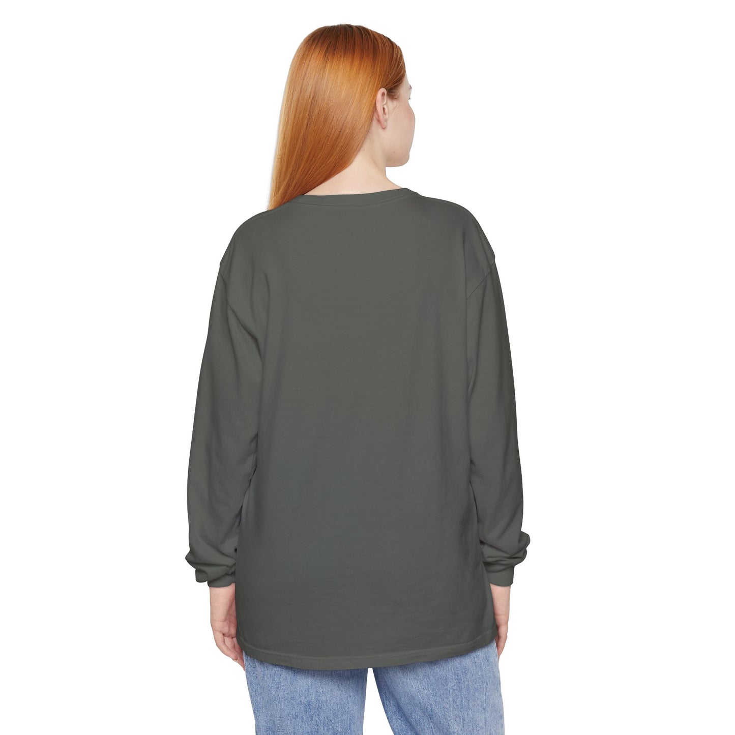 Hippie Ghosts Halloween Long Sleeve T-Shirt, Spooky Casual Wear, Fall Fashion, Halloween Party Tee, Gift for Ghost Lovers