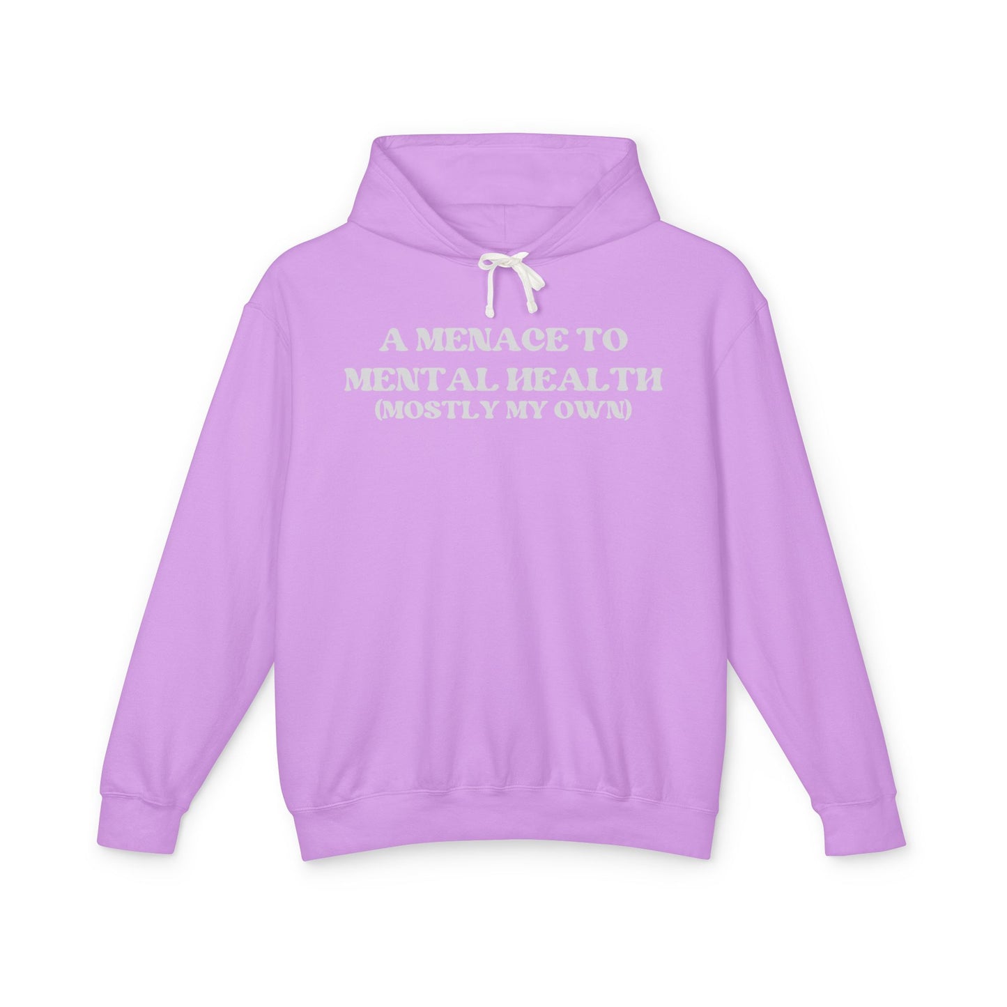 A Menace to Mental Health Unisex Hooded Sweatshirt