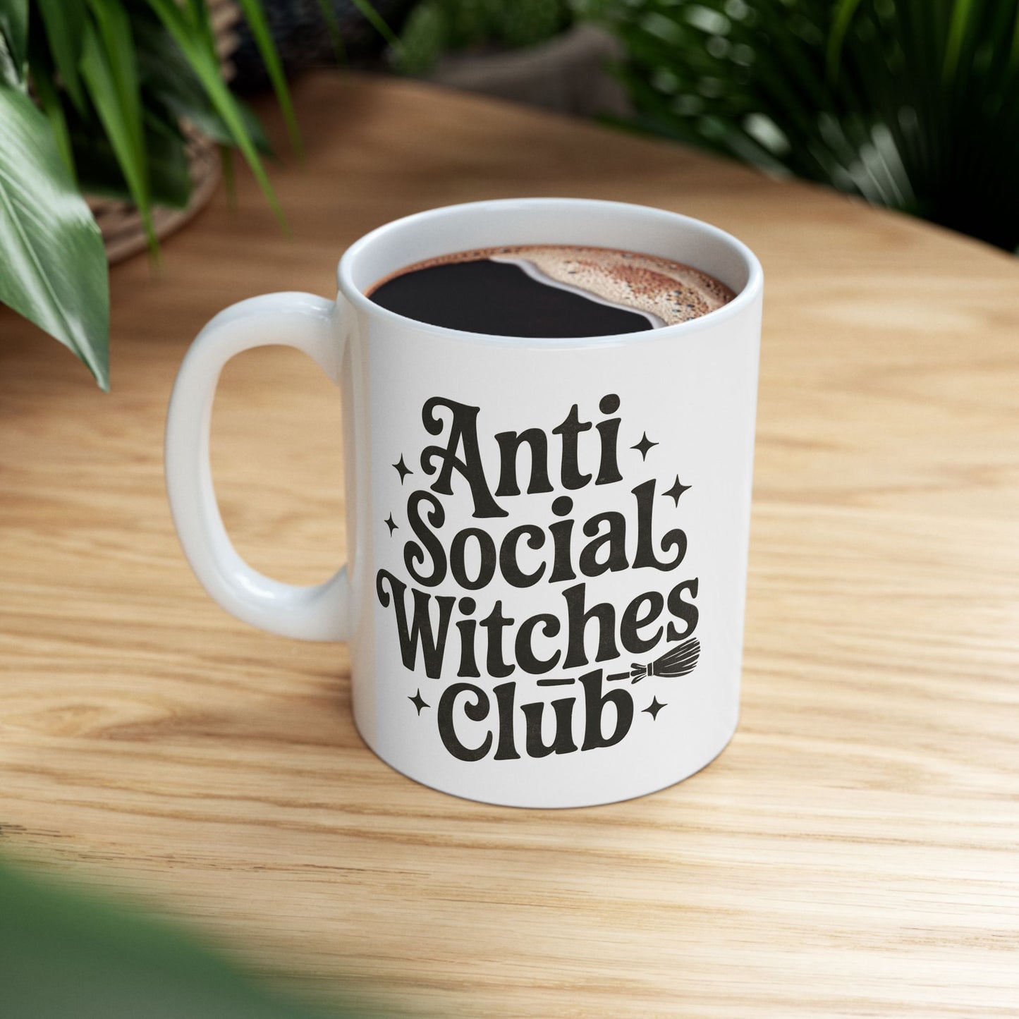 Right Handed Magical Coffee Mug, Witchy Vibes, Gift for Tea Lovers, Halloween Decor, Office Cup, 11oz / 15oz