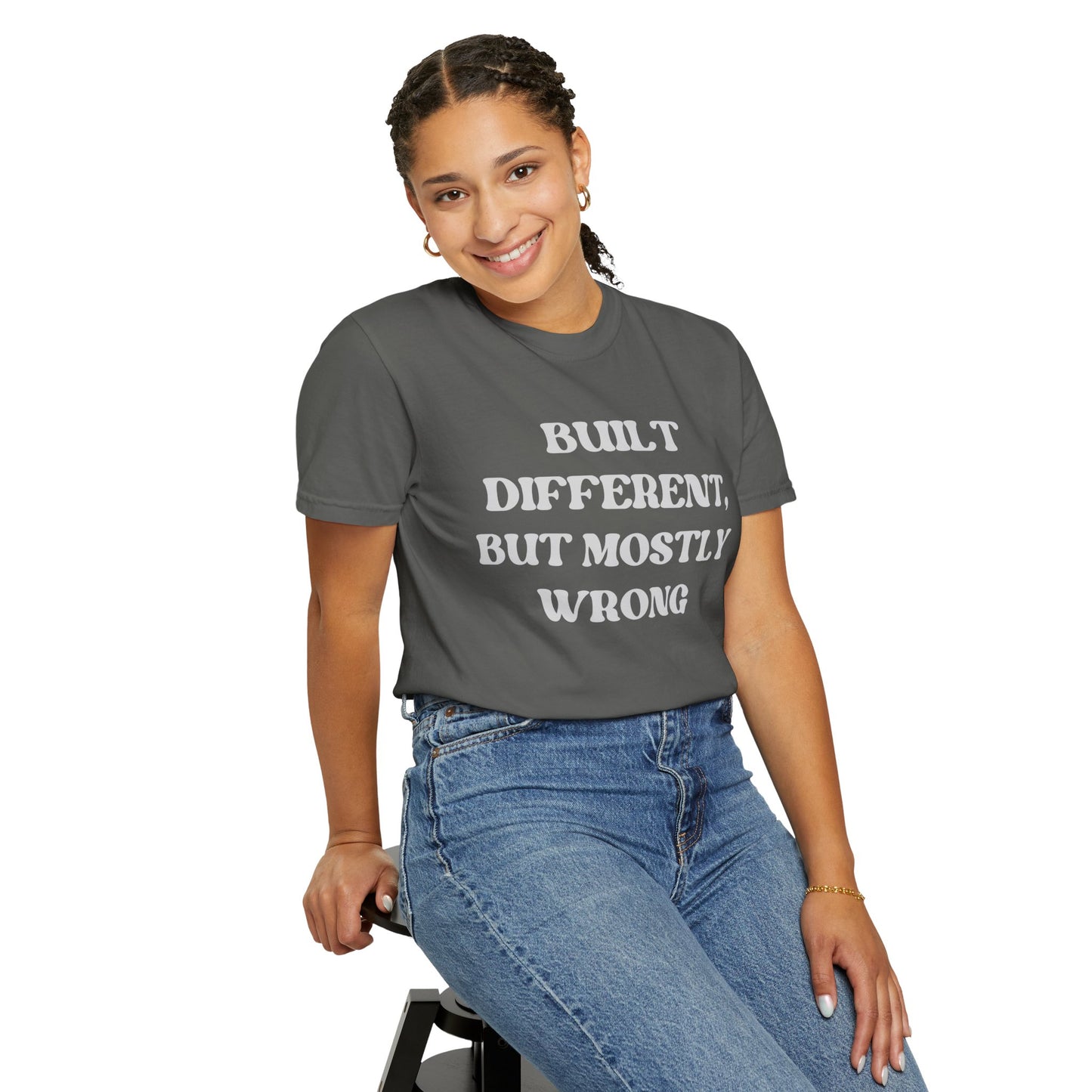 Built Different, But Mostly Wrong Unisex T-shirt