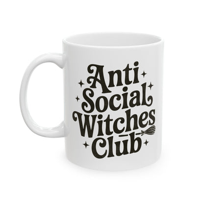 Right Handed Magical Coffee Mug, Witchy Vibes, Gift for Tea Lovers, Halloween Decor, Office Cup, 11oz / 15oz