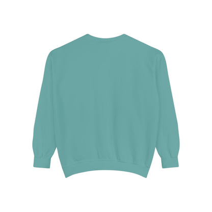 Menace to Mental Health Unisex Garment-Dyed Sweatshirt