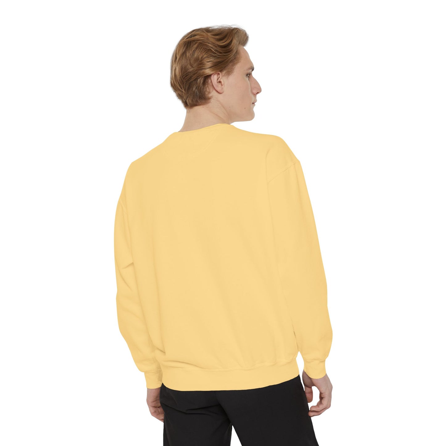 Hippie Halloween Sweatshirt - Cozy Unisex Garment-Dyed Pullover, Perfect for Fall Celebrations, Halloween Parties, and Casual Wear, [...]