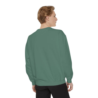 Hippie Halloween Sweatshirt - Cozy Unisex Garment-Dyed Pullover, Perfect for Fall Celebrations, Halloween Parties, and Casual Wear, [...]