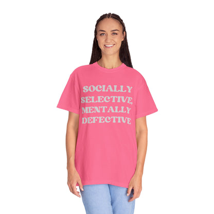 Socially Selective T-Shirt, Unisex Graphic Tee
