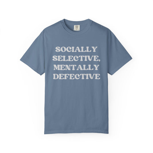 Socially Selective T-Shirt, Unisex Graphic Tee
