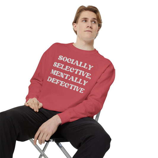 Socially Selective Sweatshirt