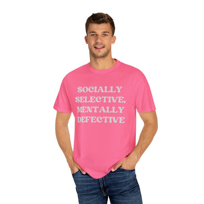 Socially Selective T-Shirt, Unisex Graphic Tee