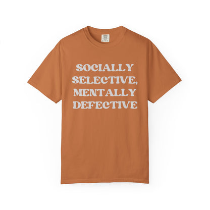 Socially Selective T-Shirt, Unisex Graphic Tee