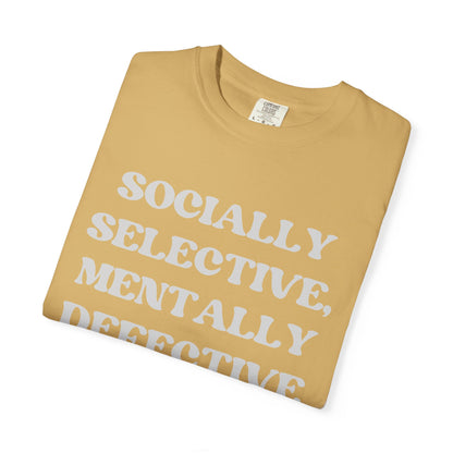 Socially Selective T-Shirt, Unisex Graphic Tee
