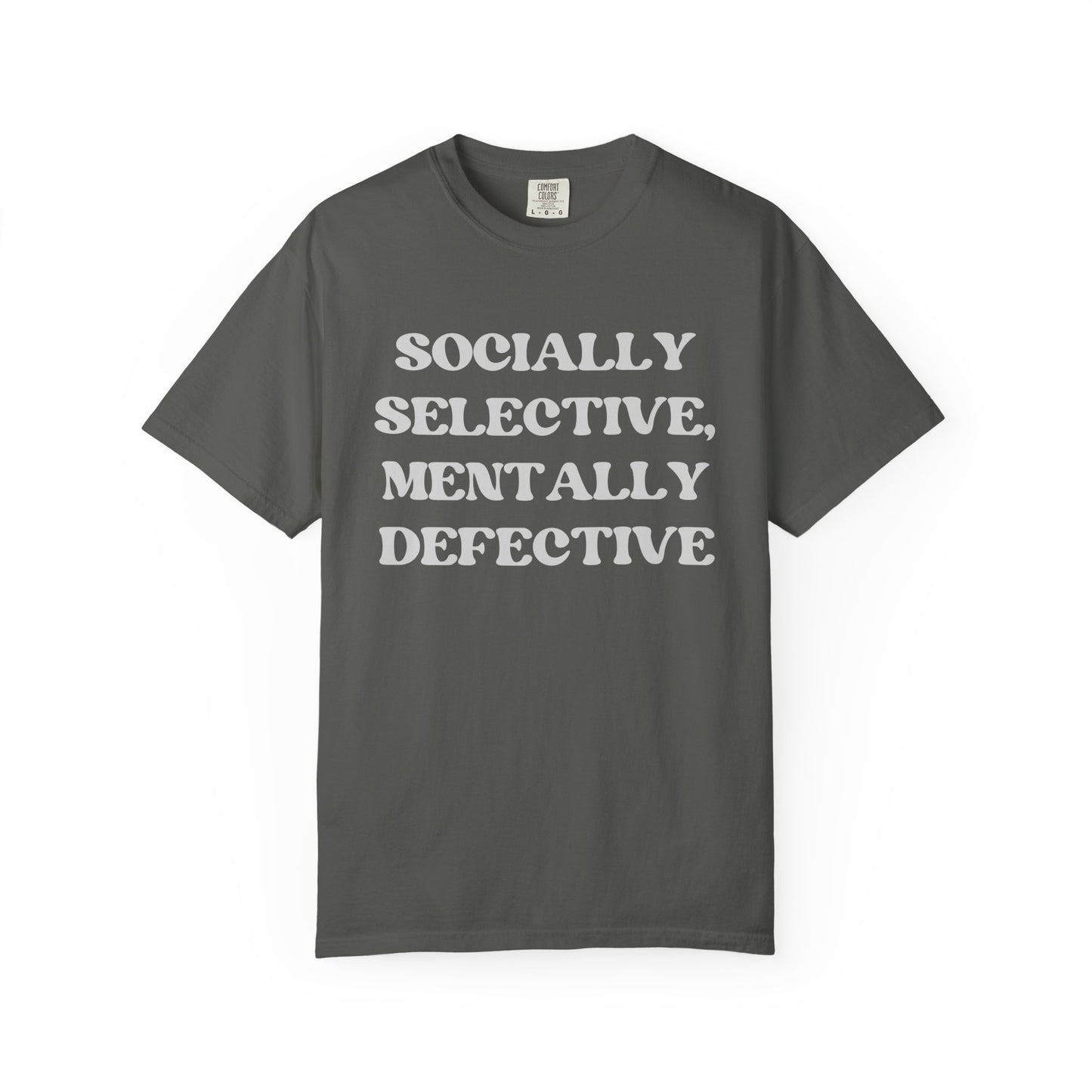 Socially Selective T-Shirt, Unisex Graphic Tee