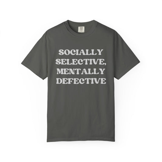 Socially Selective T-Shirt, Unisex Graphic Tee
