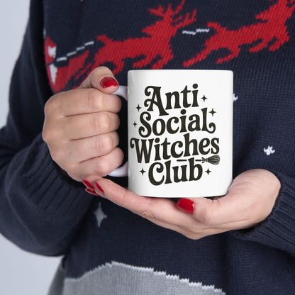 Right Handed Magical Coffee Mug, Witchy Vibes, Gift for Tea Lovers, Halloween Decor, Office Cup, 11oz / 15oz