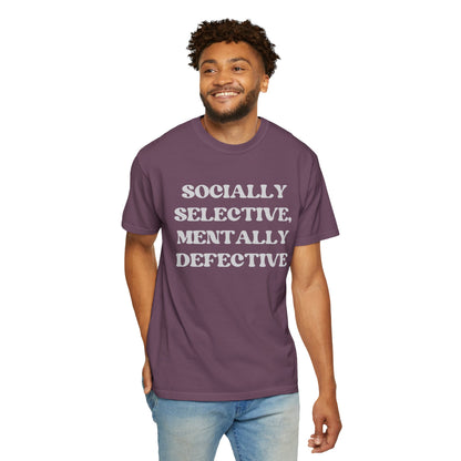 Socially Selective T-Shirt, Unisex Graphic Tee