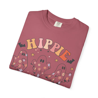 Hippie Halloween T-Shirt | Unisex Garment-Dyed Tee for Festive Fun, Casual Wear, Halloween Party, Fall 2023