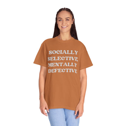 Socially Selective T-Shirt, Unisex Graphic Tee