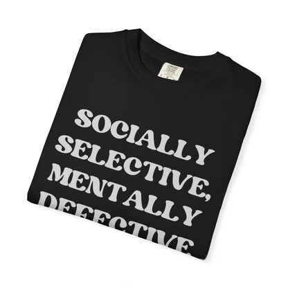Socially Selective T-Shirt, Unisex Graphic Tee