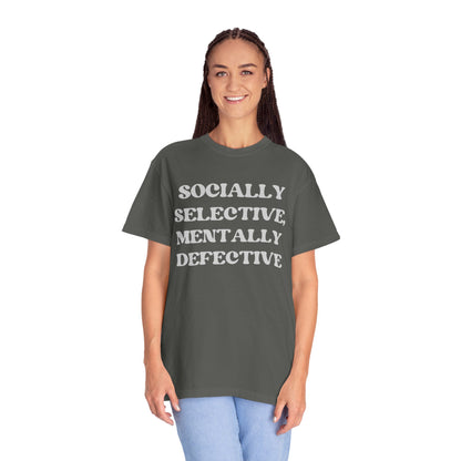 Socially Selective T-Shirt, Unisex Graphic Tee