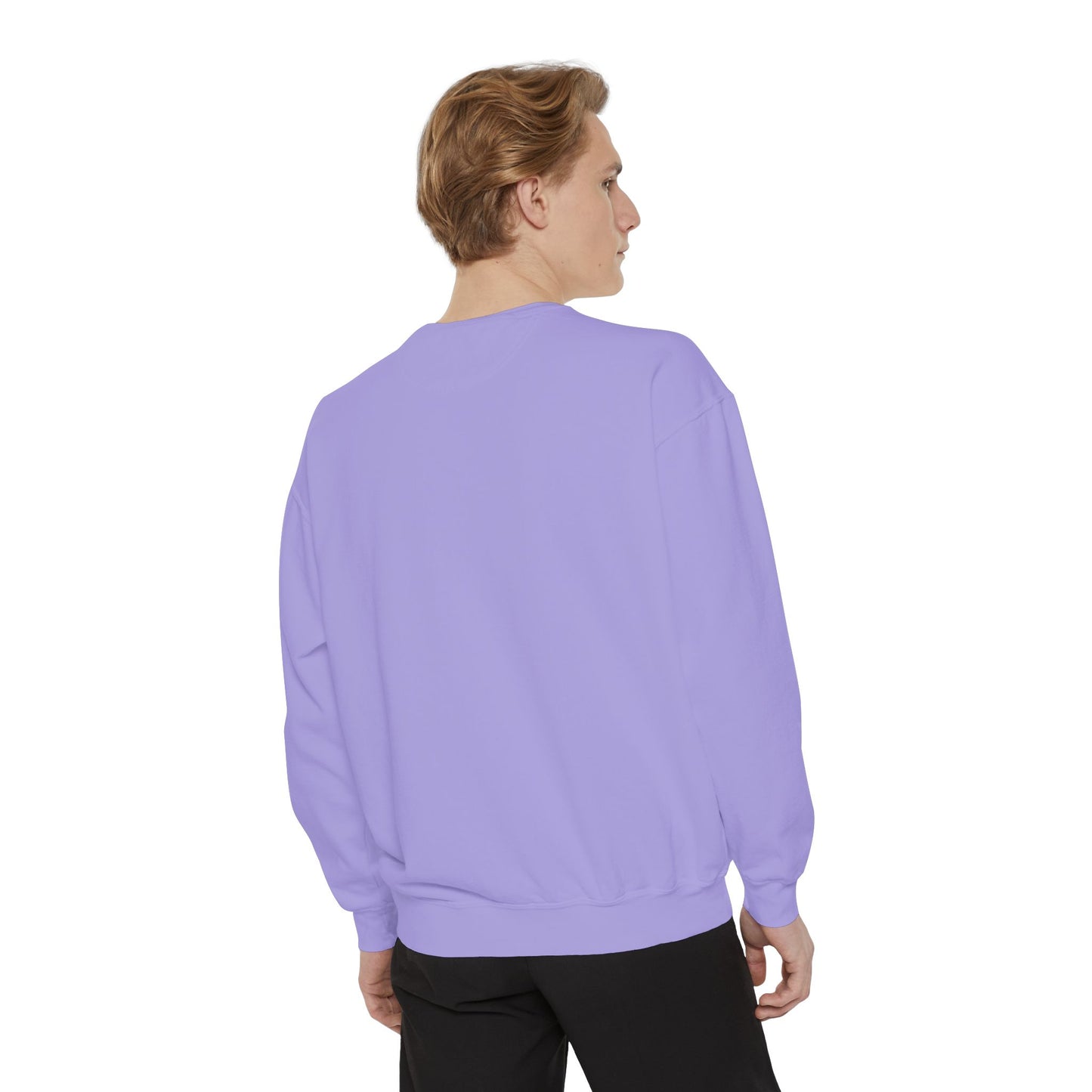 Hippie Halloween Sweatshirt - Cozy Unisex Garment-Dyed Pullover, Perfect for Fall Celebrations, Halloween Parties, and Casual Wear, [...]