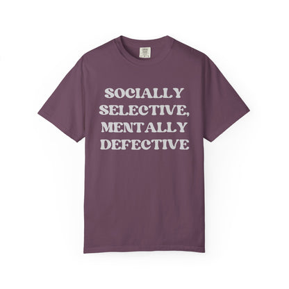 Socially Selective T-Shirt, Unisex Graphic Tee