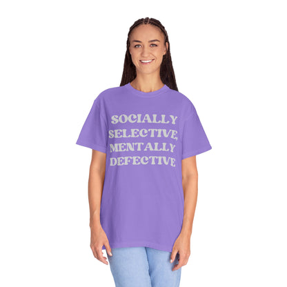 Socially Selective T-Shirt, Unisex Graphic Tee