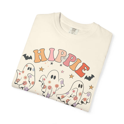 Hippie Halloween T-Shirt | Unisex Garment-Dyed Tee for Festive Fun, Casual Wear, Halloween Party, Fall 2023