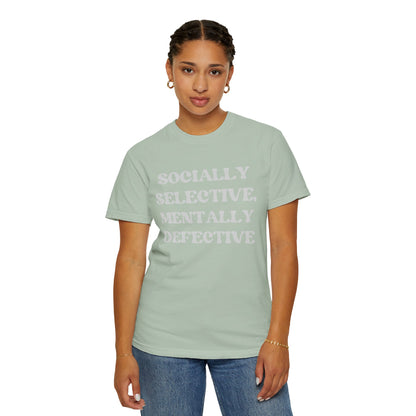 Socially Selective T-Shirt, Unisex Graphic Tee