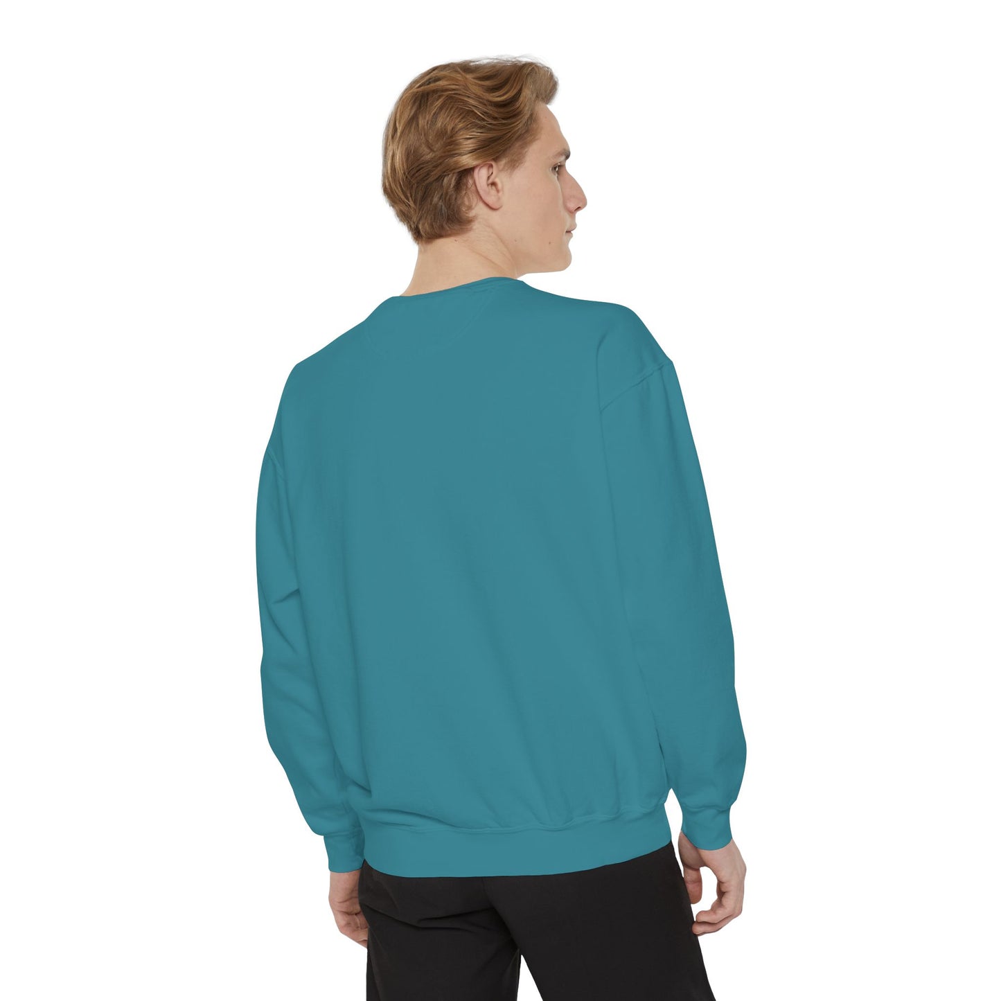 Cried at Brunch. Slayed Anyway Unisex Garment-Dyed Sweatshirt