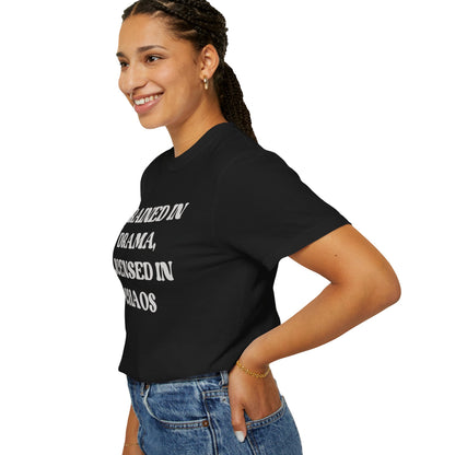 Trained in Drama, Licensed in Chaos Unisex T-Shirt