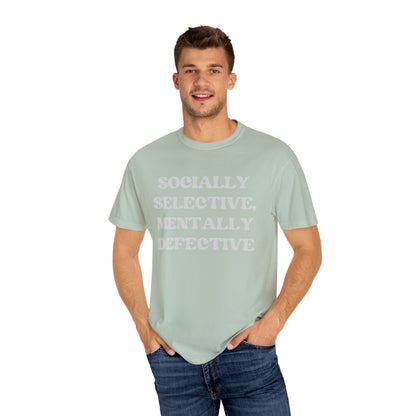 Socially Selective T-Shirt, Unisex Graphic Tee