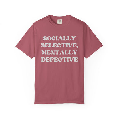 Socially Selective T-Shirt, Unisex Graphic Tee